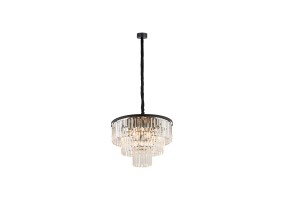 Pakabinamas šviestuvas CRISTAL BLACK M